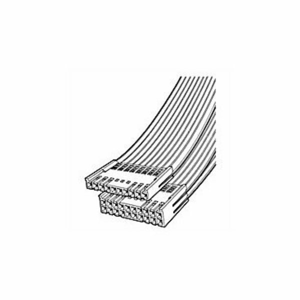 Fci Ffc/Fpc Connector, 22 Contact(S), 2 Row(S), Female, 0.1 Inch Pitch, Idc Terminal, Locking, Blue 66987-011LF